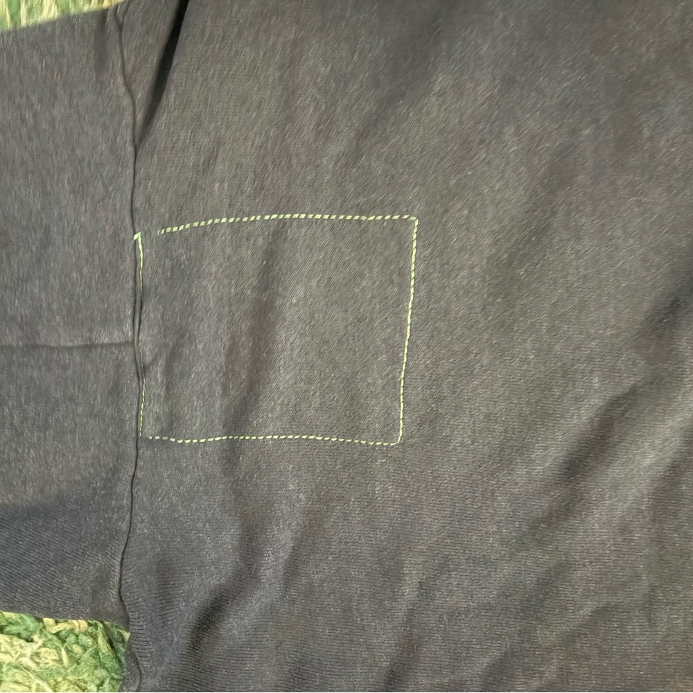 Aviator Nation Unisex Logo Pullover Relaxed Hoodie -- Heather Grey Size L - Picture 9 of 9